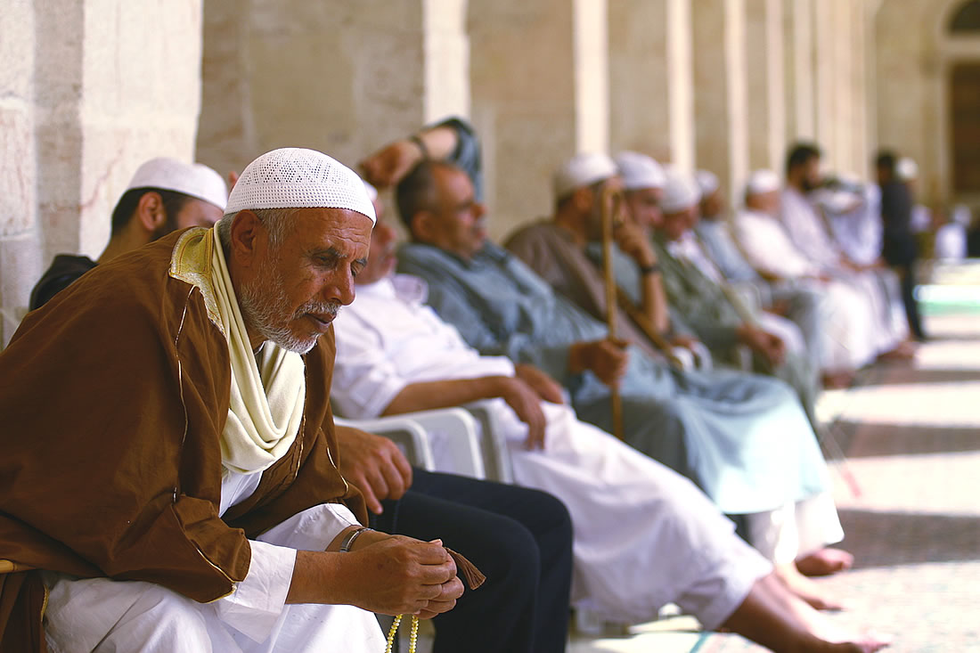 Umayyad Mosque in Aleppo, Syria