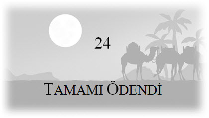 24. Tamamı Ödendi